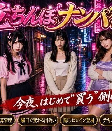 【フルボイス】立ちんぼナンパ師 〜路地裏に立つワケあり女子大生と生ハメ撮り交渉〜❤動画・アニメーション｜d_806004